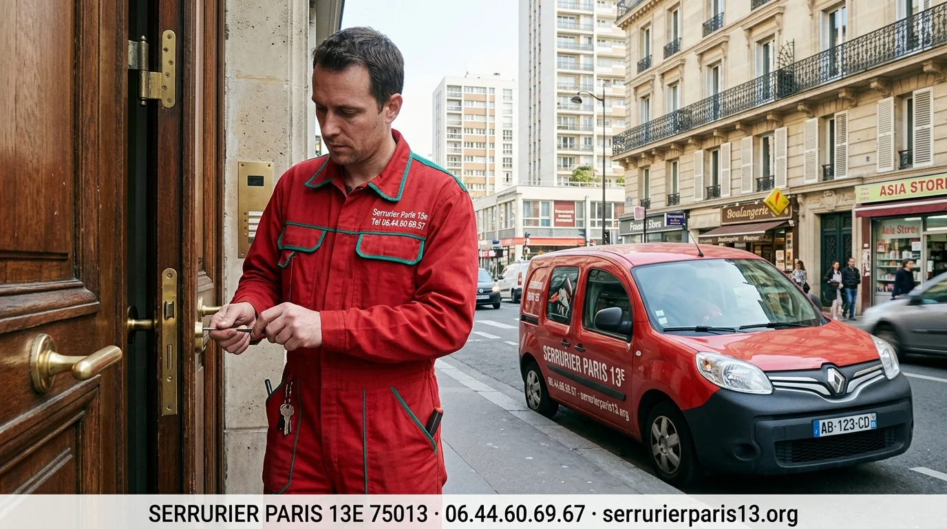 Serrurier Paris 13e 75013 — atelier côté Place d'Italie