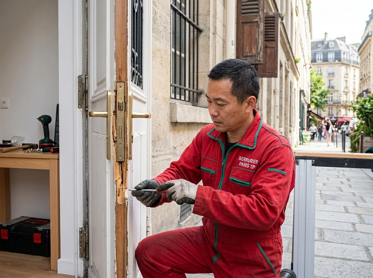 Dépannage urgent de serrure à Paris 13e